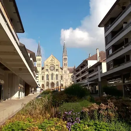 Vue Sur La Basilique 'st 'remi *